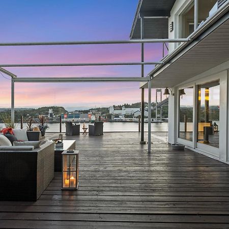Penthouse leilighet 200 kvm Vakker sjøutsikt. Leilighet Bergen Eksteriør bilde