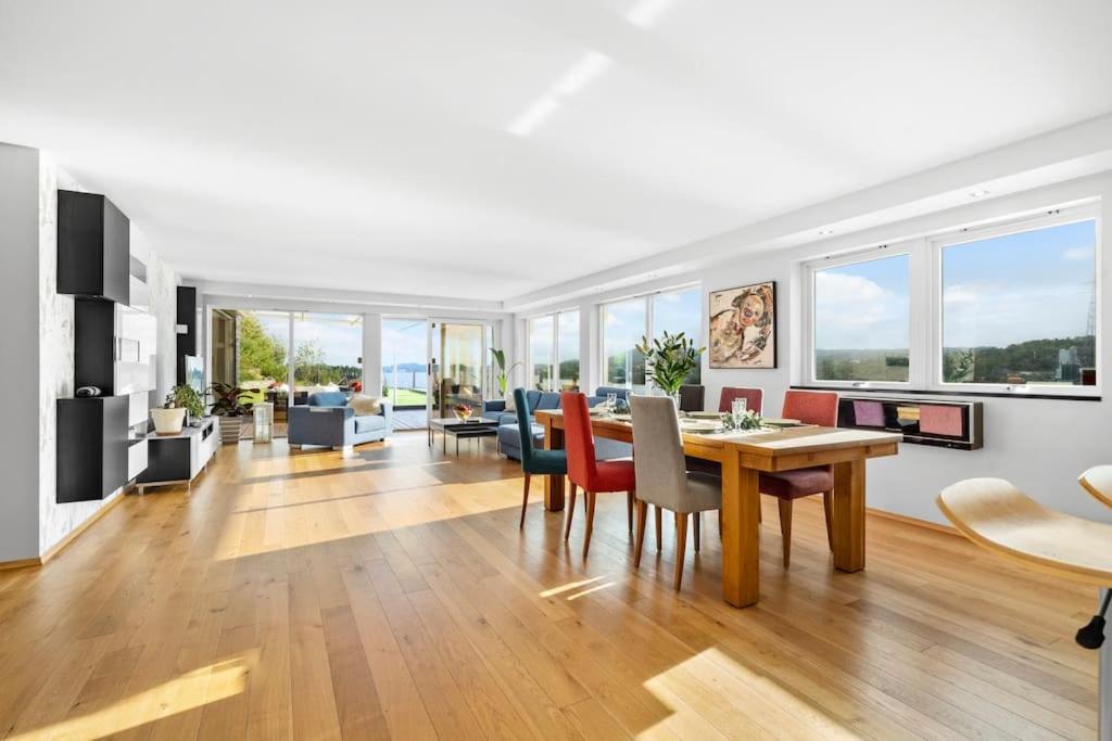 Penthouse leilighet 200 kvm Vakker sjøutsikt. Leilighet Bergen Eksteriør bilde