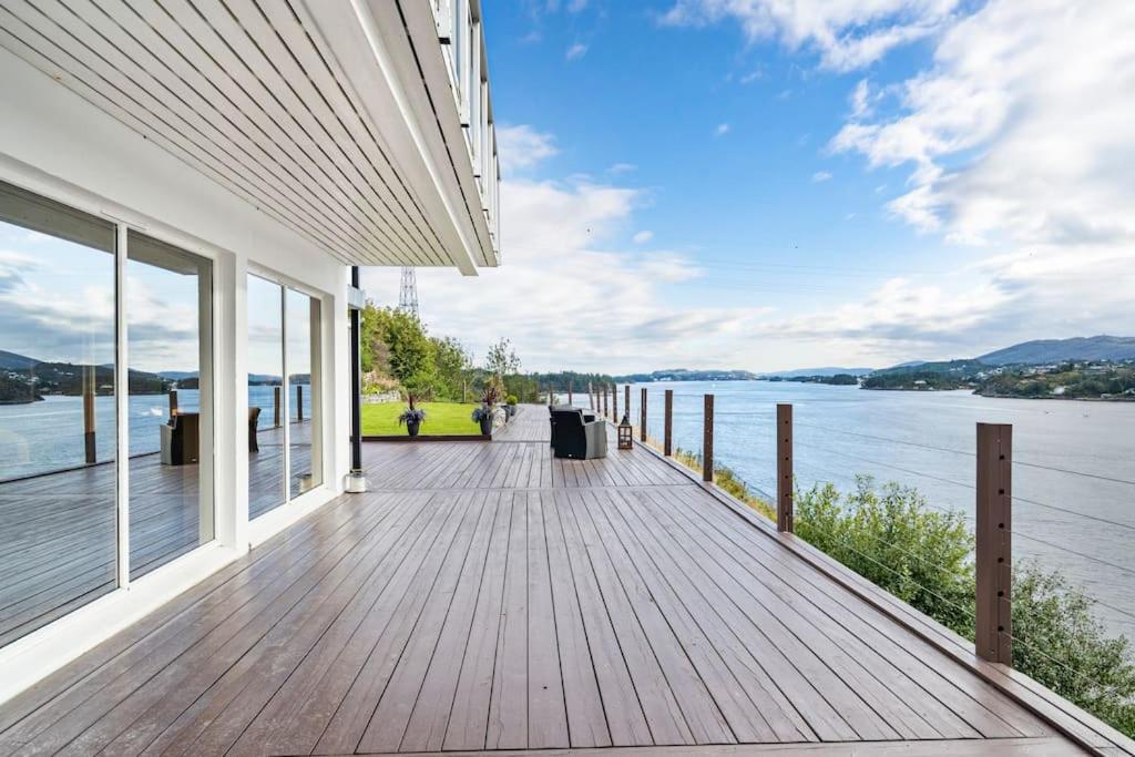 Penthouse leilighet 200 kvm Vakker sjøutsikt. Leilighet Bergen Eksteriør bilde