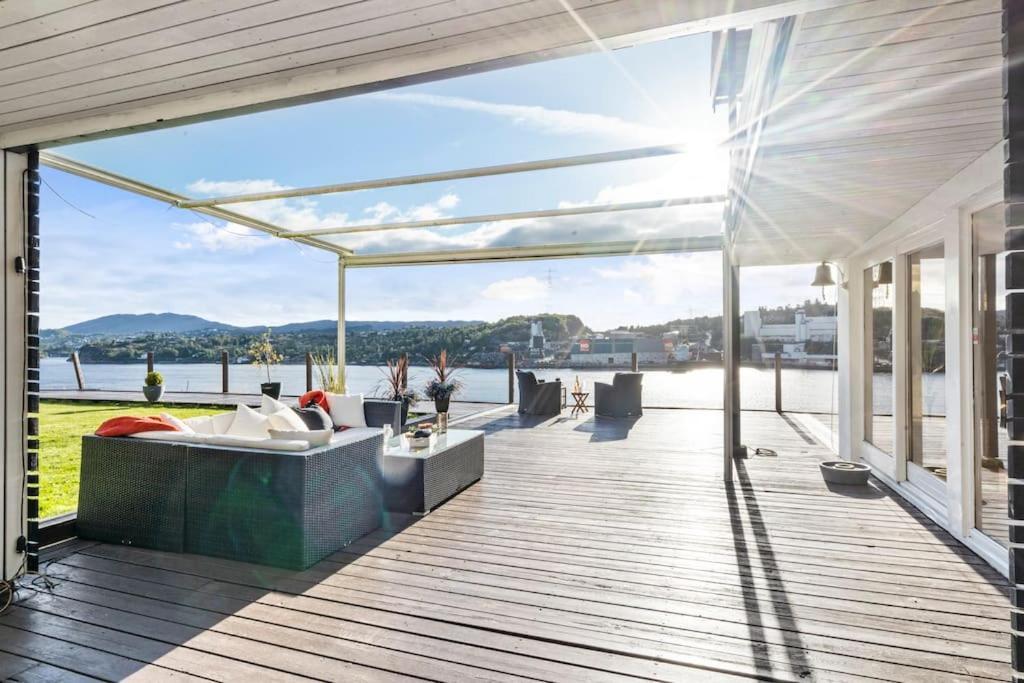 Penthouse leilighet 200 kvm Vakker sjøutsikt. Leilighet Bergen Eksteriør bilde